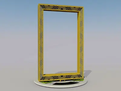 Dubai Frame - UAE 3D model