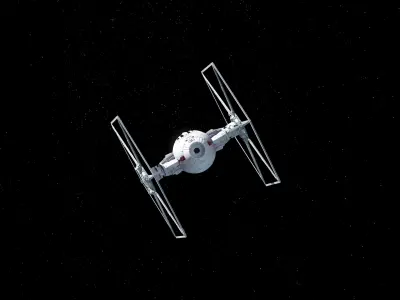 TIE Fighter 3D model