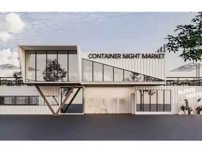 container building 3D model