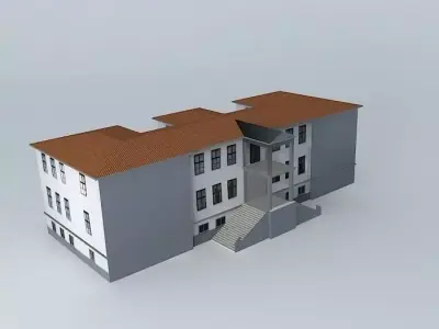 Primary school 3D model