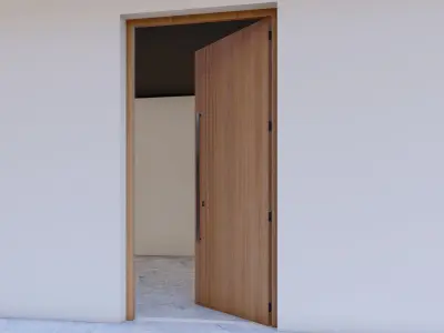 Doors Family Low-poly 3D model