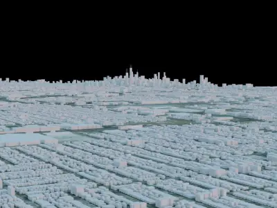 Chicago - USA 3D model