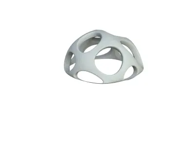 SciFi Cube Object No 47736 Low Poly Shape Low-poly 3D model