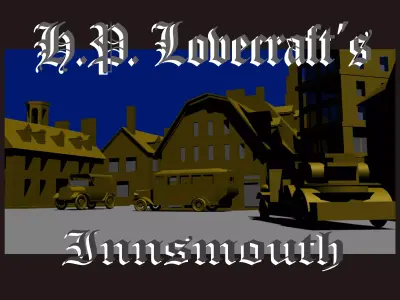 Lovecraft Innsmout Low-poly 3D model