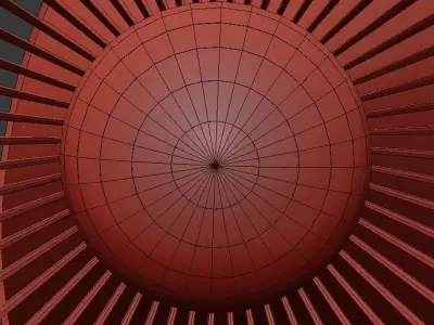 Conic Section Light 3D model