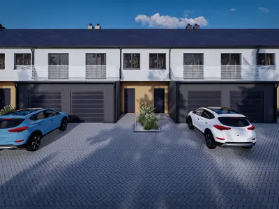 SceneExterior house 1 3D model Free 3D model