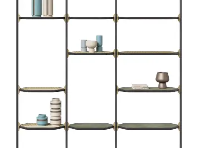 Baxter Libelle shelving 3D model