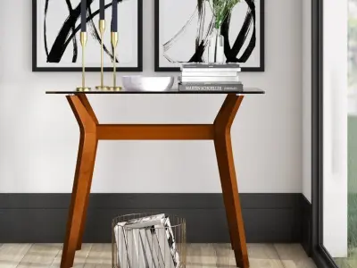 Gomes Console Table 3D model