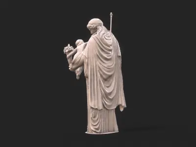  Statue of Eirene with Plutos 