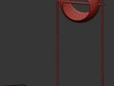 GLOBE TABLE LAMP 3D model