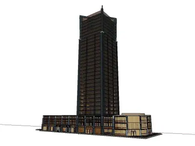 vacation spot-Resort-Fashion Leisure Hotel-0254 3D model