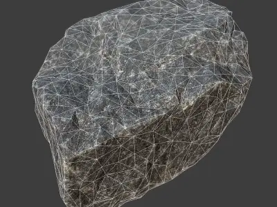 Jerica Stone Low-poly 3D model