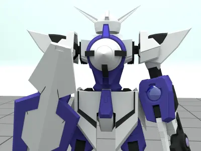 CB-001 1 Gundam 3D model