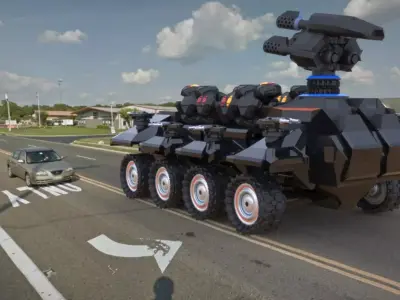 PG Behemoth Rail Gun 3D model