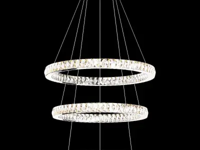 Citilux Eletto Olimpia LED chandelier 3D model