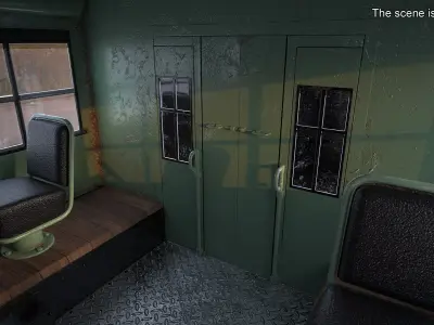  Locomotive Big Boy Rigged for Maya 