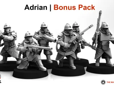 Valour Korps - Shock Infantry Builder 3D print model