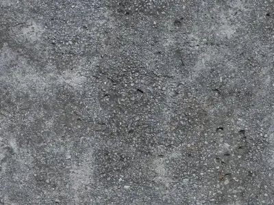 Concrete Damaged Floor pbr Texture