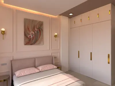 Bedroom Interior Free 3D model
