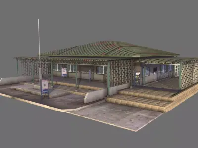 Building 08 3D model