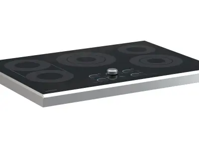 Samsung 30 Inch Electric Cooktop with Sync Elements 3D model