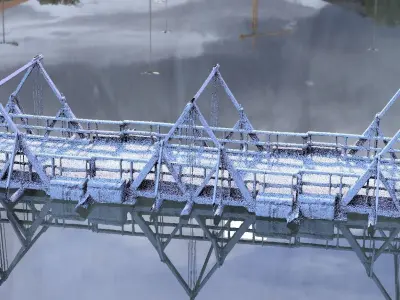 Bridge Big 2 3D 3D model