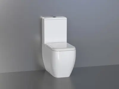 WC27 Toilet 3D model