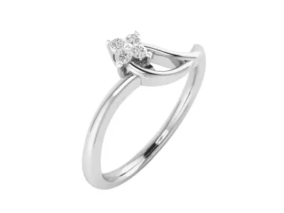 Women Ring Render 3dm STL MTL SLC JCD OBJ FBX Details 3D print model 79