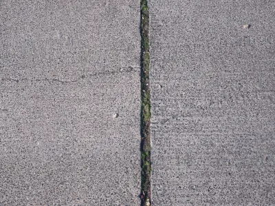 Concrete Road 3D Scan Low-poly 3D model