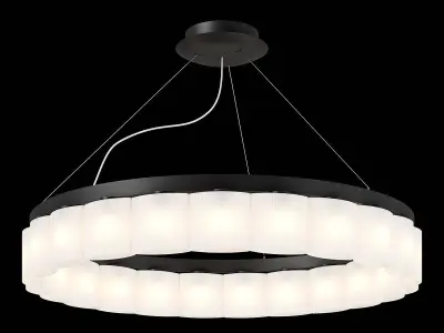 812236 Nibbler Lightstar Chandelier 3D model
