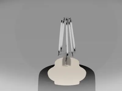 Modern Horizontal and Vertical Lighting 3D model