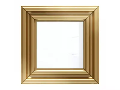 Mirror in a metal frame GZ-M1106 3D model