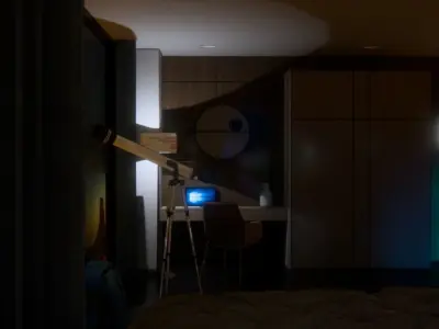 Bedroom interior 3D model