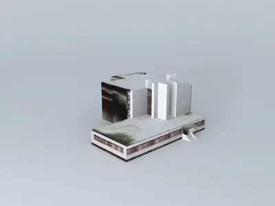 The health insurance building Budova zdravotnej poist39ovna Free 3D model