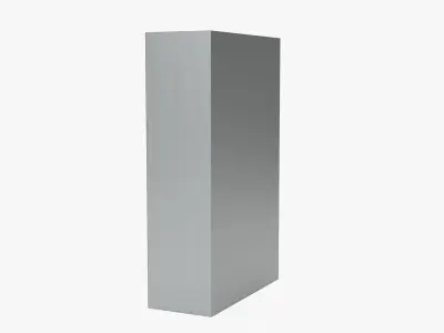 ATM Wall Mount Low-poly 3D model