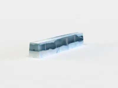 Rampart soap bar Low-poly 3D model