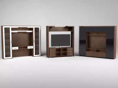 closet library komod h07 3D model