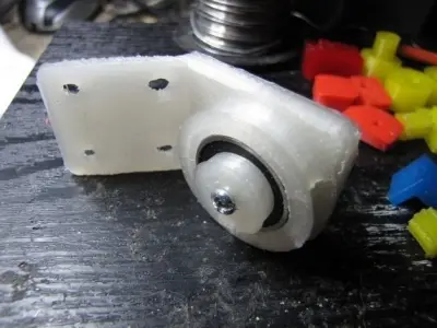 Skatebearing based pulley Free 3D print model