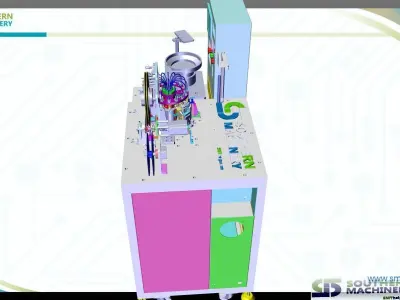 LED lighting solutions for Electronic Manufacturing 3D model