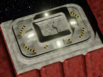 Bulk Container 1-144 scale 3D print model