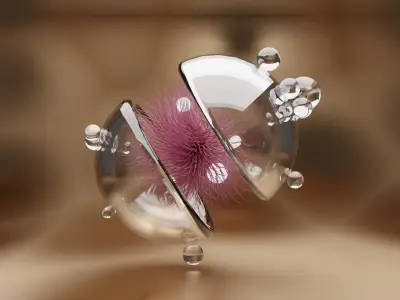 Glass Chestnut 3D model