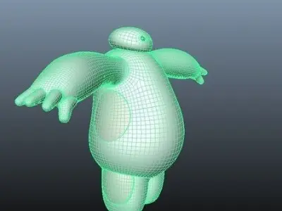 Baymax Model ver 1 3D model