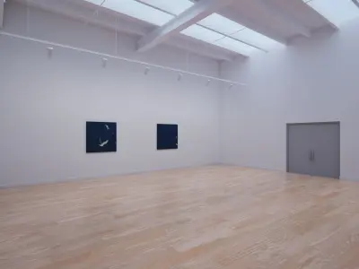 Art Museum Gallery Interior 40 Low-poly 3D model