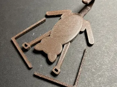 Kitten Door Hook Free 3D print model