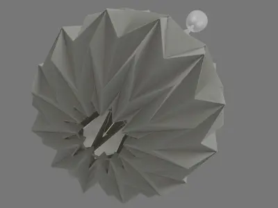 Le Klint 157 - Pendant lamp 3D model