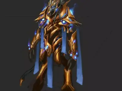 Starcraft High Templar 3D print model