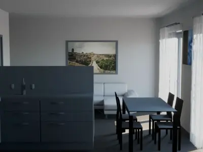 Living room 3D model