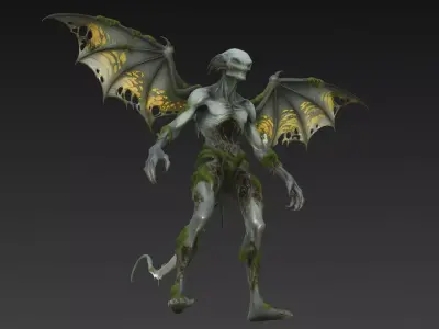 Swamp Corrupted Beast 3D model