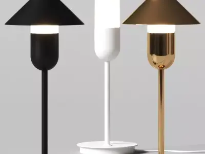 Alma Capsulehat Table Lamps 3D model