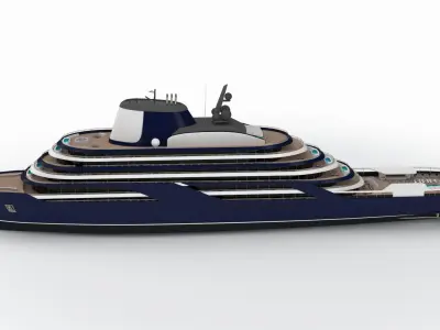Donald Yacht 3D model